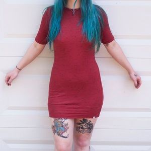 Red Element Bodycon Dress